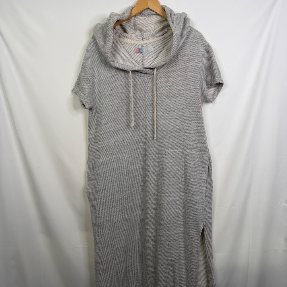 Free People FP Beach Ocean Avenue Hooded Summer Maxi Dress SIze S - Picture 3 of 10